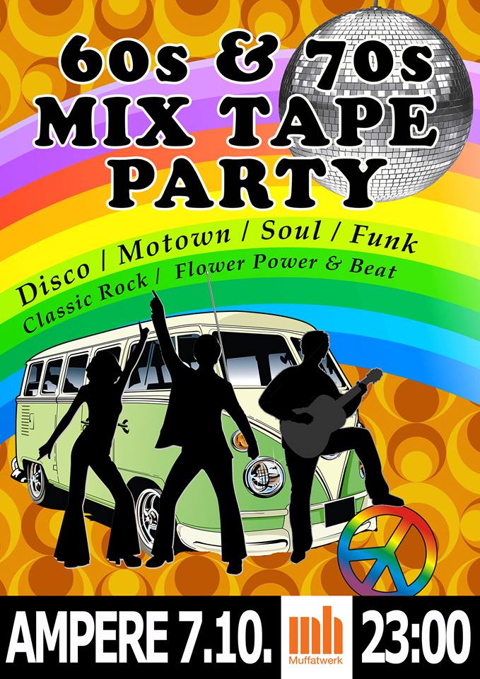 60s 70s Mixtape Party Im Muffatwerk